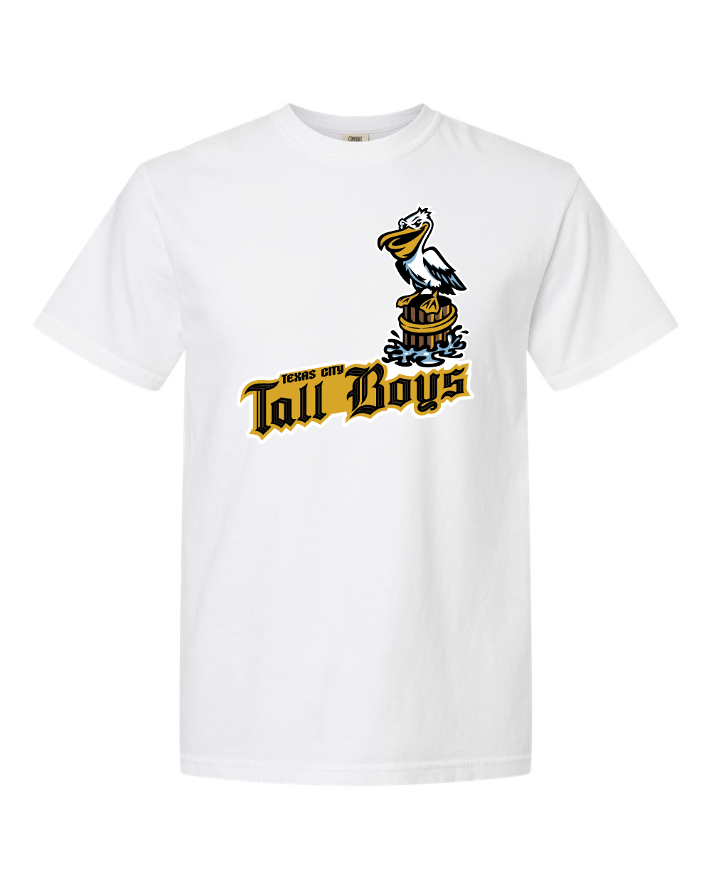 Tall Boys Premium Comfort Colors Unisex Garment-Dyed Heavyweight T-Shirt