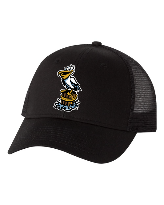 Tall Boy Mesh-Back Twill Trucker Cap