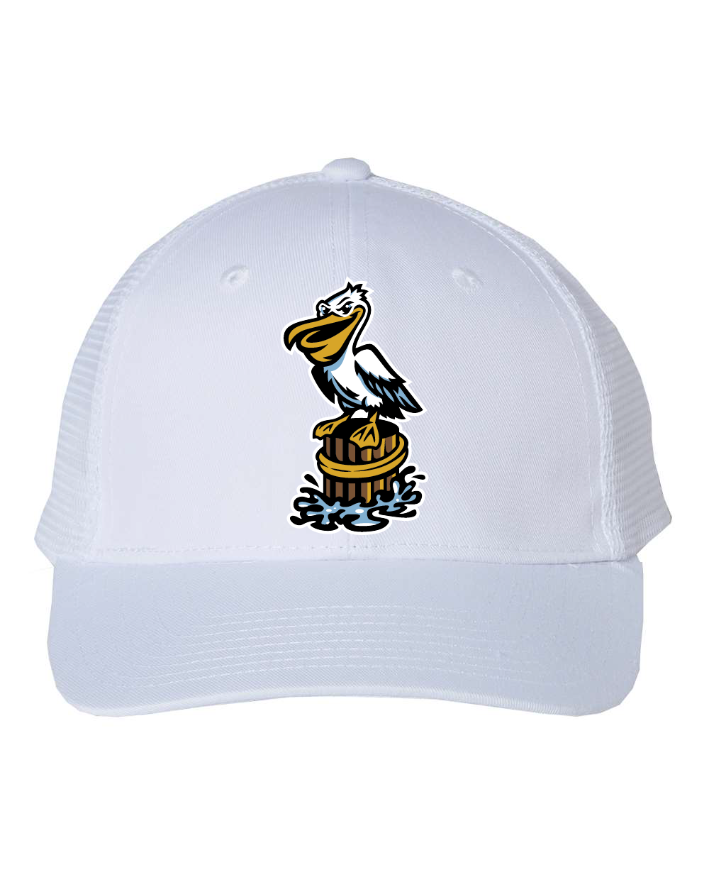 Tall Boy Mesh-Back Twill Trucker Cap